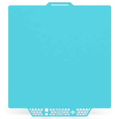 BIQU CryoGrip Pro Glacier Panda Build Plate for BambuLab X2D P2S P1S P1P X1C X1E A1 3D Printers DoubleSided Fine Textured Spring Steel Sheet Firm Adhesion 257x257mm 1 Piece