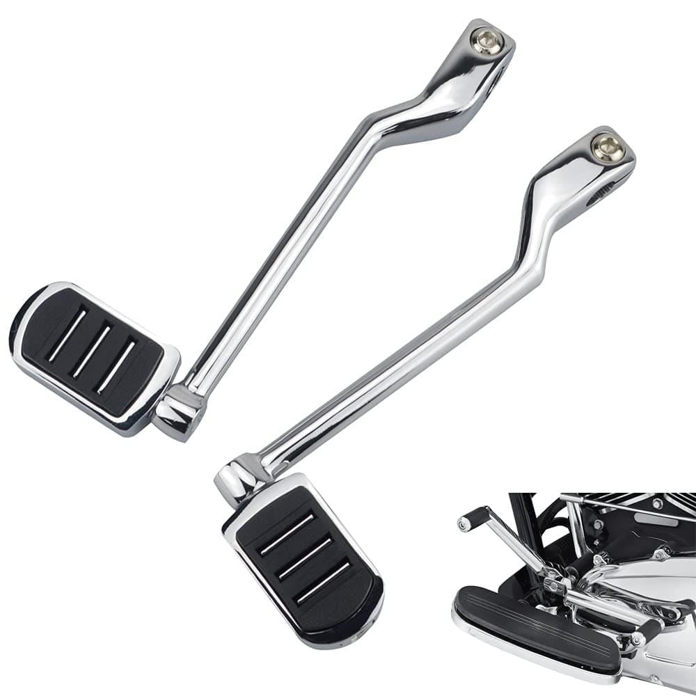 WOWTK Heel Toe Shift Pegs Front and Rear Levers wShifter Pegs for Harley 19862017 FL Softail19882025 Touring Road King Road Glide Street Glide Electra Glide and 2008later Trike Models