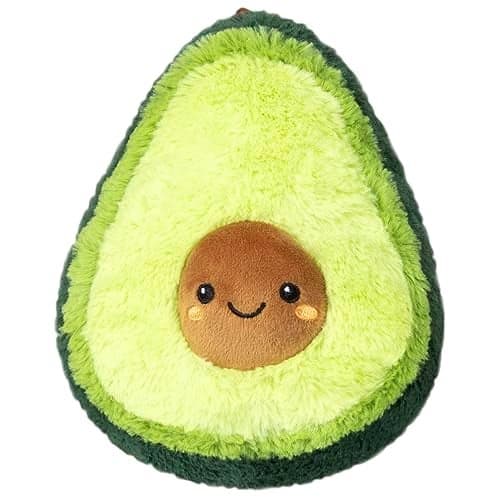 Squishable Snugglemi Snacker Avocado Comfort Food Collection 6 in Soft Toy Collectible Stuffed Animal Beans