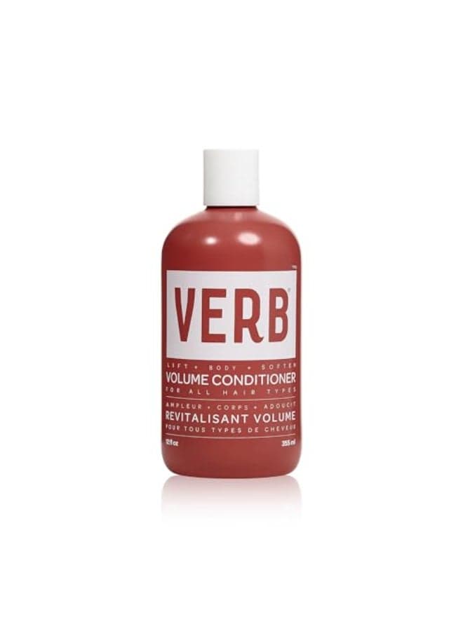 VERB Volume Conditioner 12 fl oz Softens Detangles Lifts Flat Hair Sulfate Paraben and Gluten Free