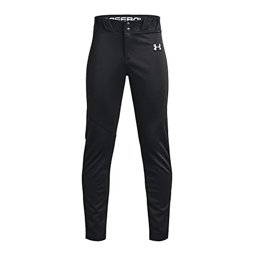 Under Armour Boys Utility Baseball Pant, (001) Black / / White, Large