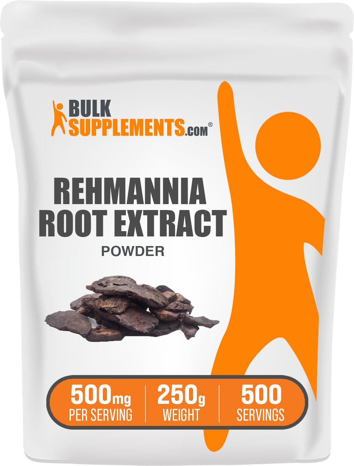 BulkSupplementscom Rehmannia Extract Powder from Rehmannia Root Rehmannia Glutinosa Rehmannia Supplement Herbal Gluten Free 500mg per Serving 250g 88 oz Pack of 1
