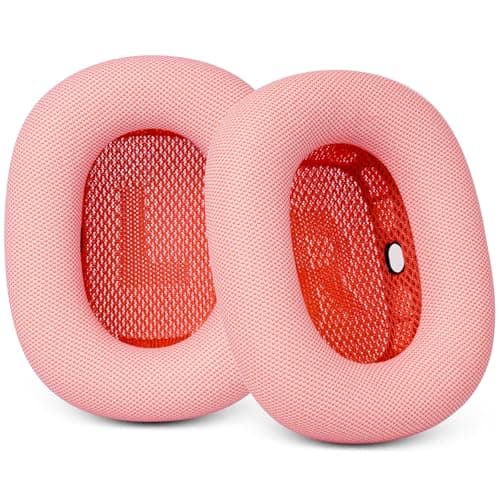 Ear Cushions Replacement for AirPods Max - Upgraded Ear Pads for Apple AirPods Max Headphones, GVOEARS Ear Cups Cover for Workout (Pink)