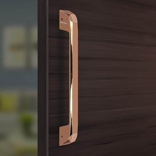 Plantex Door Handle/ Glossy Main Door Handle/14 Inch Pull-Push Handle For Home/Office/Hotel - Pack Of 1 (SH-351, Choco) - 3 Years Warranty,Multicolor