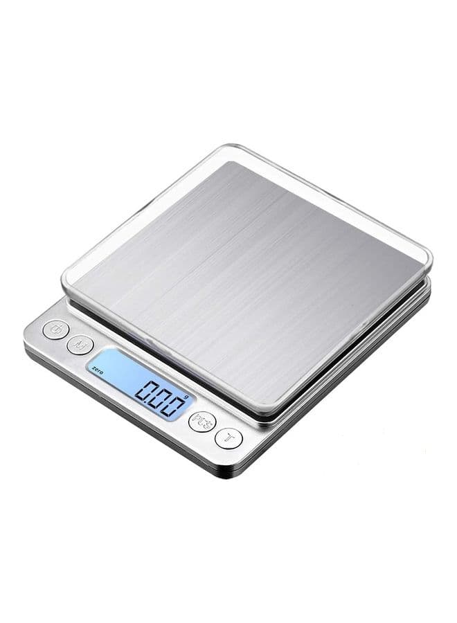 Kitchen Food Digital Scale for Coffee Cooking Baking Scale 2112301 Silver