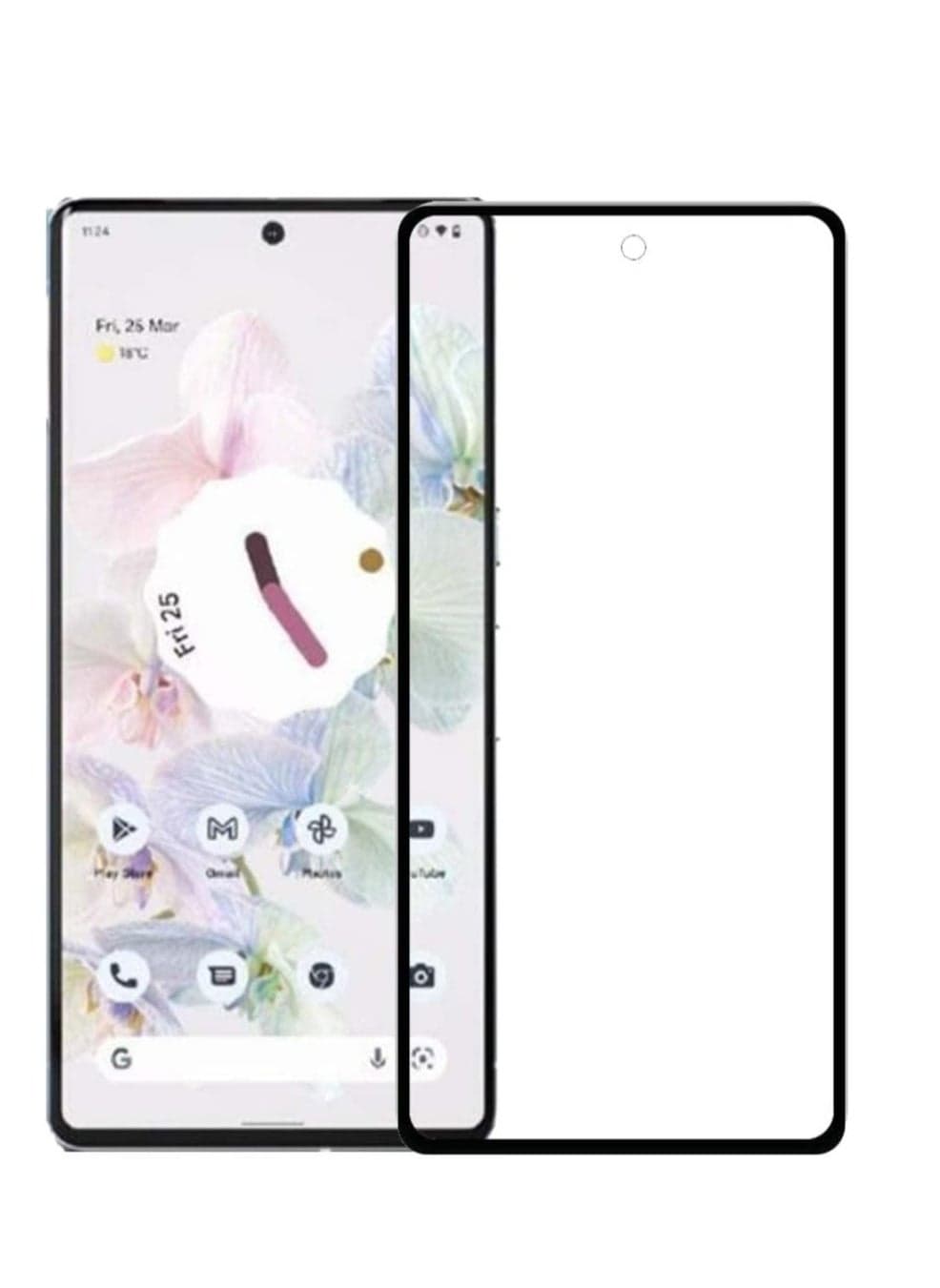 【2 Pack】 for Google Pixel 7 Pro Glass Screen Protector - 9H Hardness Anti Scratch High Clear Tempered Glass Screen Protector for Google Pixel 7 Pro 2022