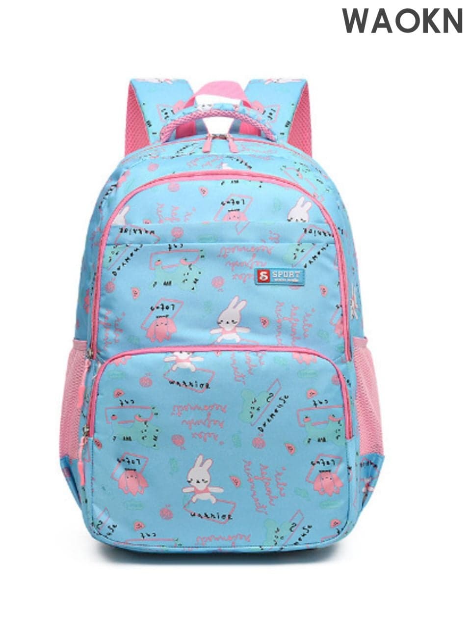 Cute School Bag Backpack for School Girls and boys , Big High School Bag Backpacks for Teen Girls and boys ,School Bags for Girls and boys , Secondary School Women and men ,College Backpack Large Back to Primary School Bag ,unisex ,blue .
