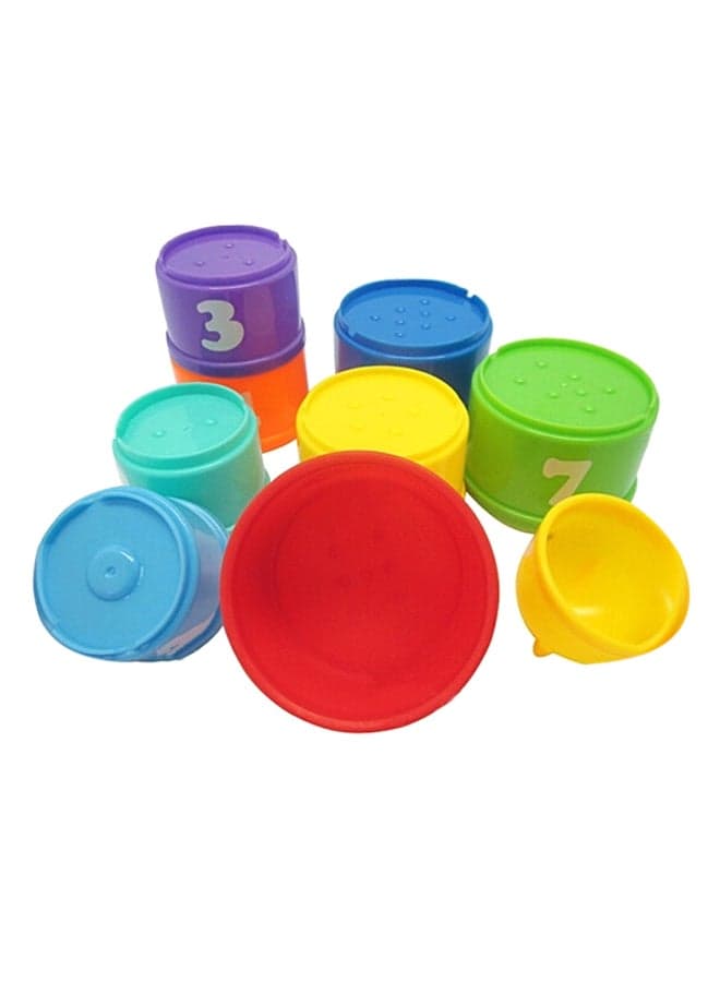 9 Piece Piles Cup Set