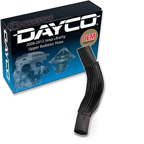 Dayco Upper Radiator Coolant Hose compatible with Jeep Liberty 3.7L V6 2008-2012