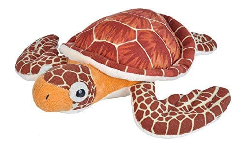 Wild Republic Loggerhead Sea Turtle Plush Stuffed Animal Plush Toy Gifts for Kids Cuddlekins 12 inches