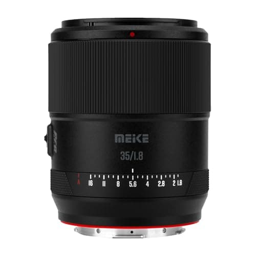 Meike 35mm F18 Full Frame Wide Angle AF STM Lens Auto Focus Fixed Prime Portrait Lenses for Panasonic Lumix Sigma Mirrorless Camera S1 S1R S1R II S1H S5 FP SL SL2