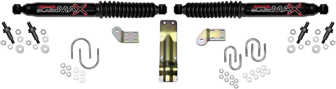 Skyjacker 8270 Dual Steering Stabilizer Kit for Dodge Ram 1500/2500/3500 - Black