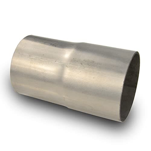 Elifecenter ID 2" to OD 2" Stainless Steel Universal Exhaust Adapter Coupler
