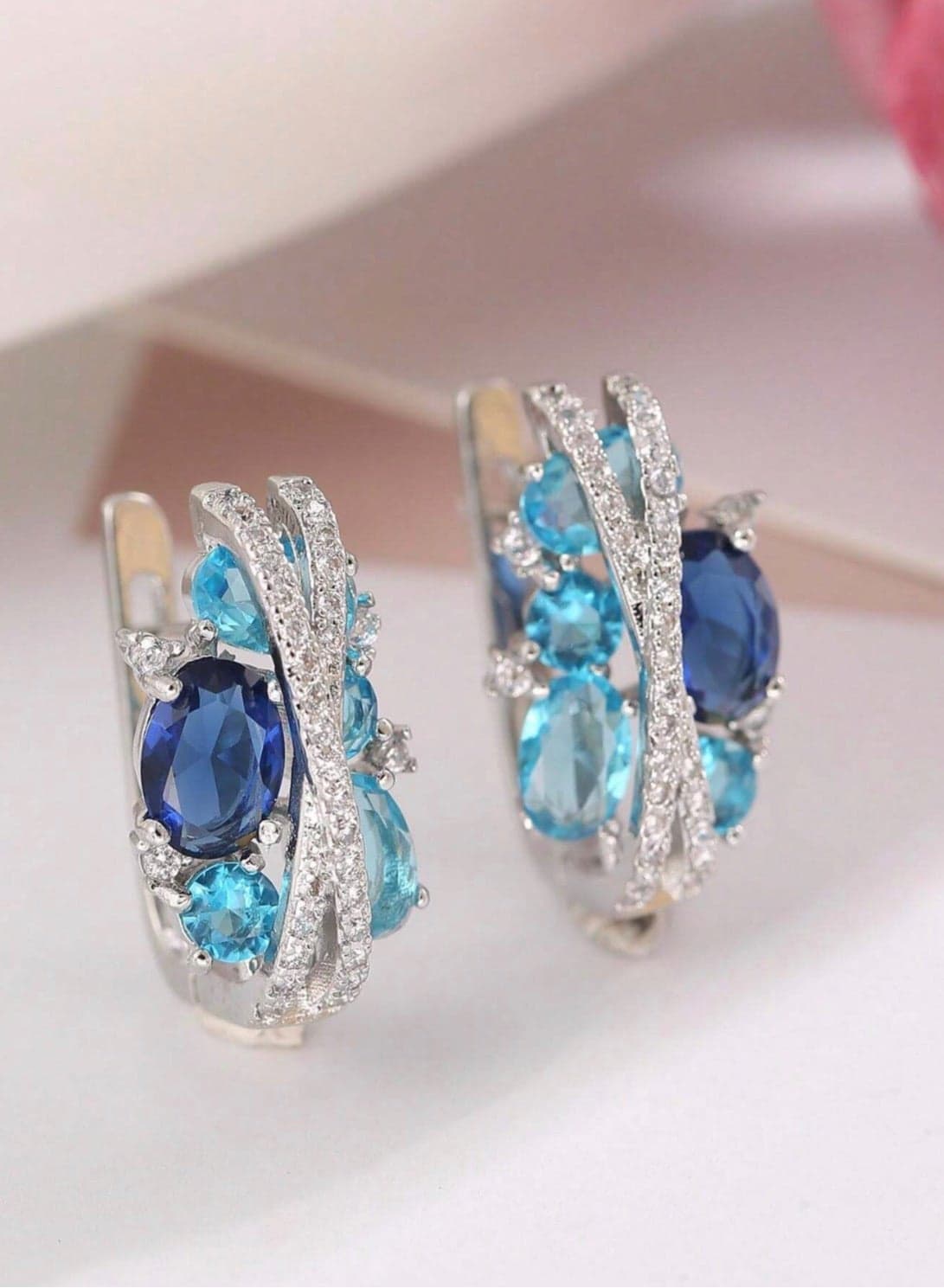 Stylish High Quality Earrings For Women Cubic Zirconia