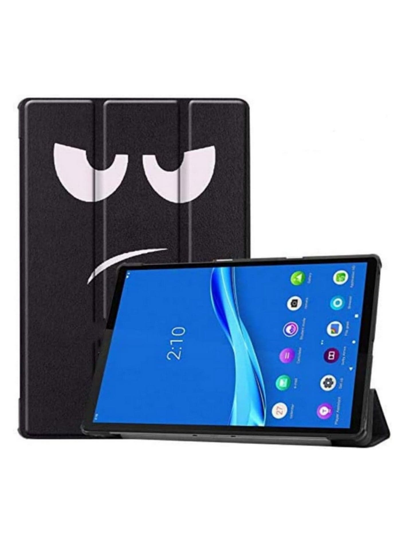 For Lenovo Tab M10 FHD Plus Case 10.3 Inch TB-X606F TB-X606X Smart Cover Magnetic Stand Shell with Precise Cutouts Trifold Stand Durable for Kids Adults
