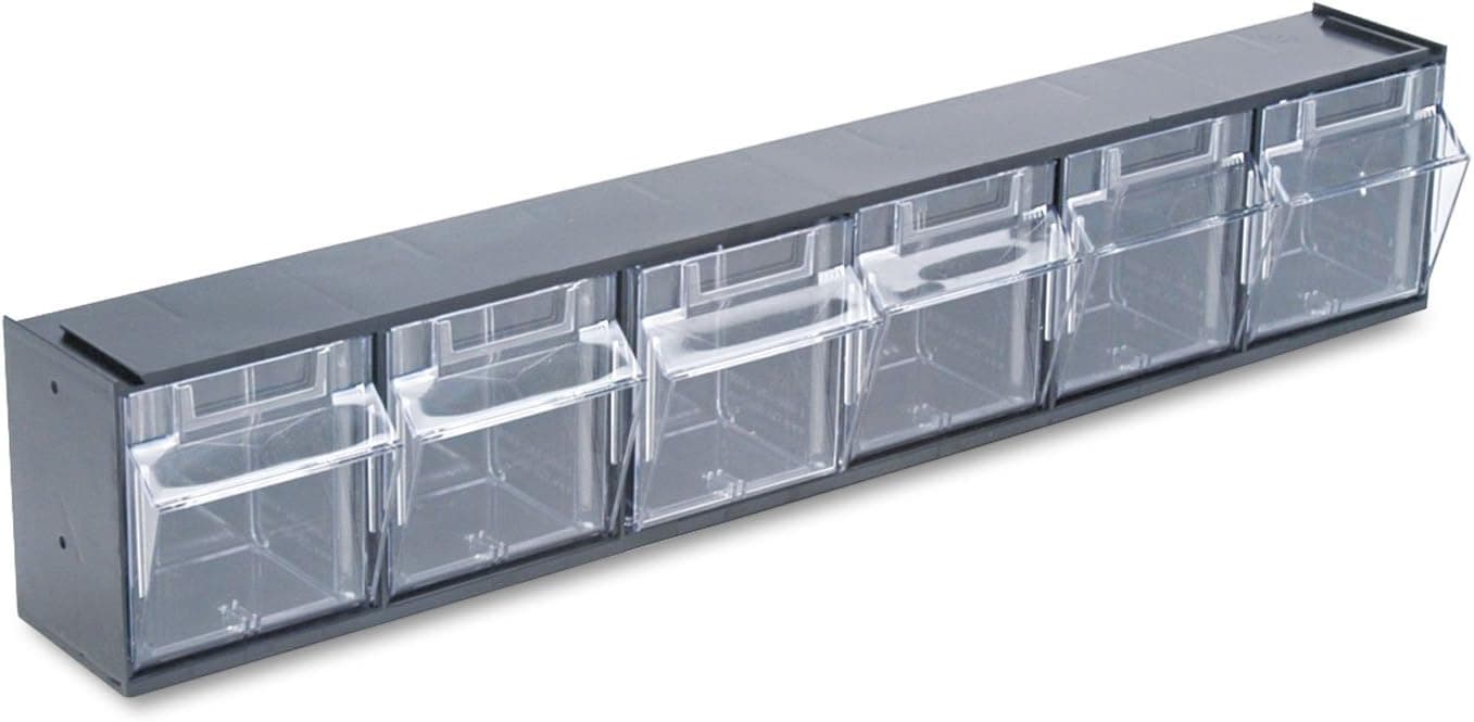 DEF20604OP Deflecto Interlocking Tilt Bin
