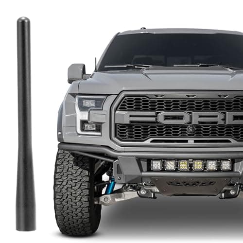 45 Inch Short Antenna for Ford F150 20092026 Aluminum Antenna F150 Accessories Ford F150 Raptor Lightning 20172026 F250 F350 Pickup Truck Replacement Antenna