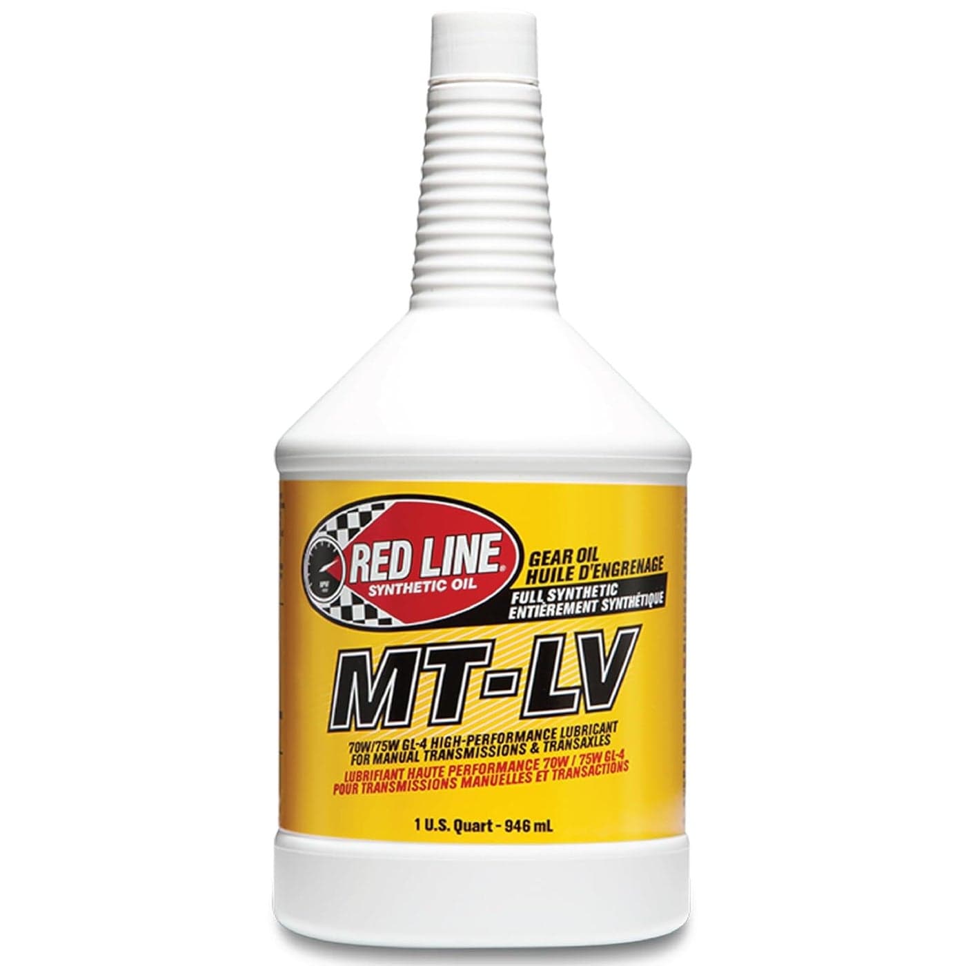 Red Line MT-LV GL-4 Gear Oil 1 Quart - Full Synthetic