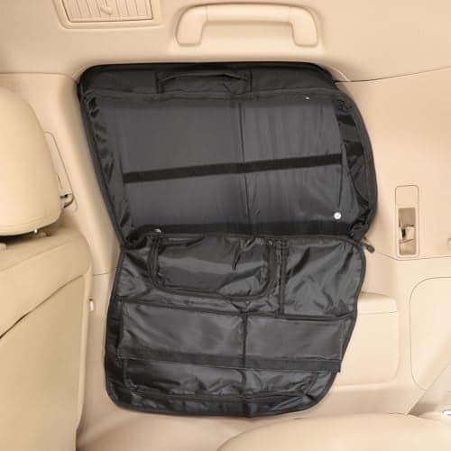 PIUGILH Rear Trunk Side Window Storage Bag Organizer Compatible with Toyota Land Cruiser LC200 20082022 Interior Accessories Right