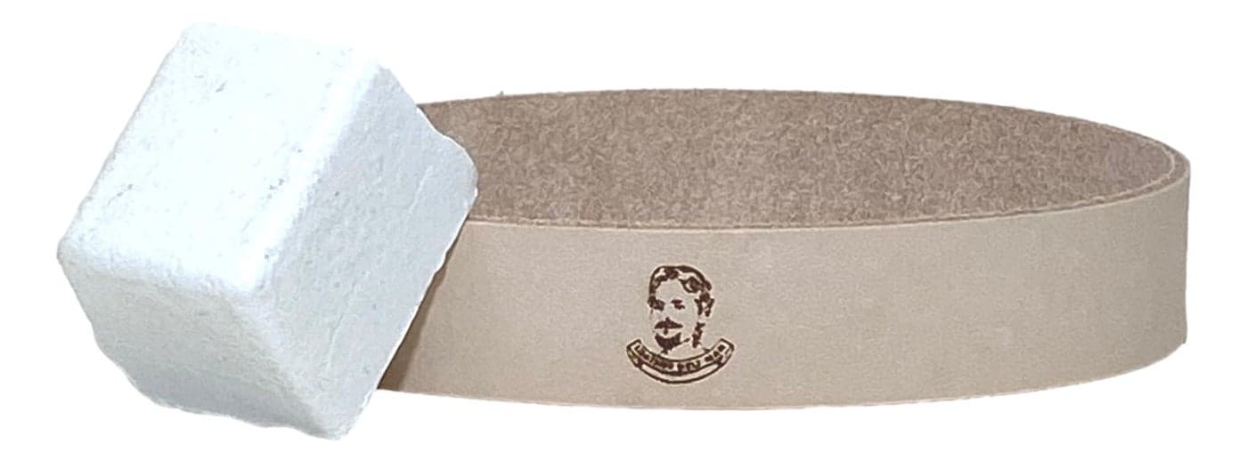 1 x 18 Leather Honing Polishing Belt Buffing Compound Included