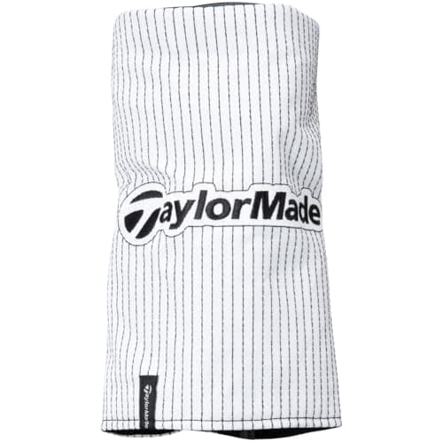 TaylorMade Golf BARREL DRIVER PINSTRIPE HEADCOVERWHITE