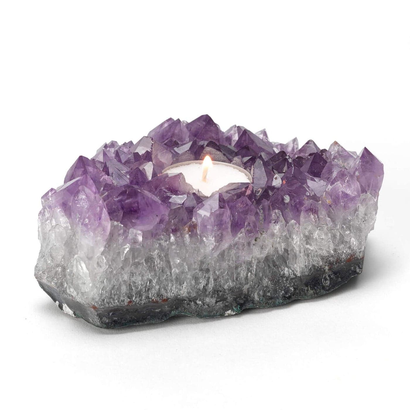 Amethyst Tea Light Candle Holder Tea Light Included