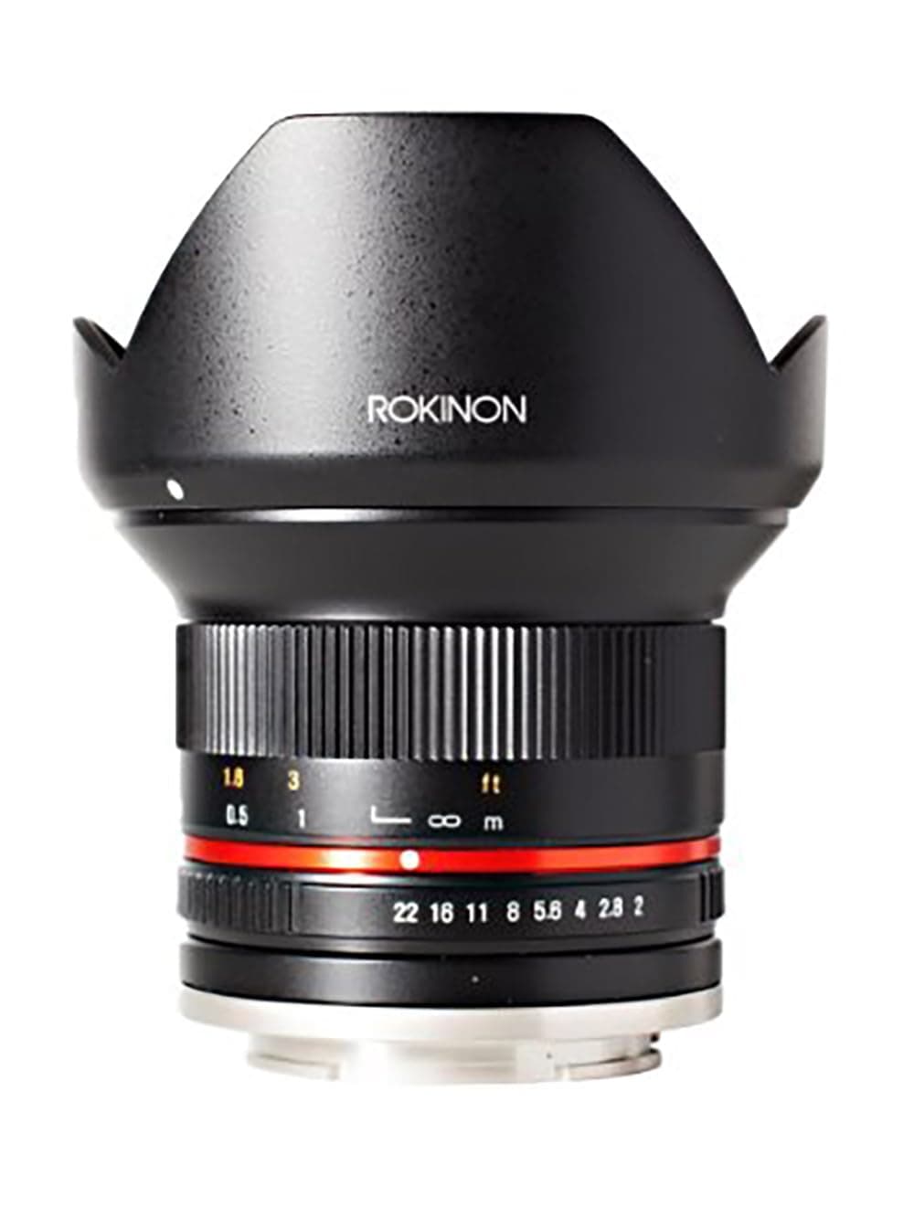 Rokinon 12mm F2.0 Ultra Wide Angle Lens for Sony MFT, Black
