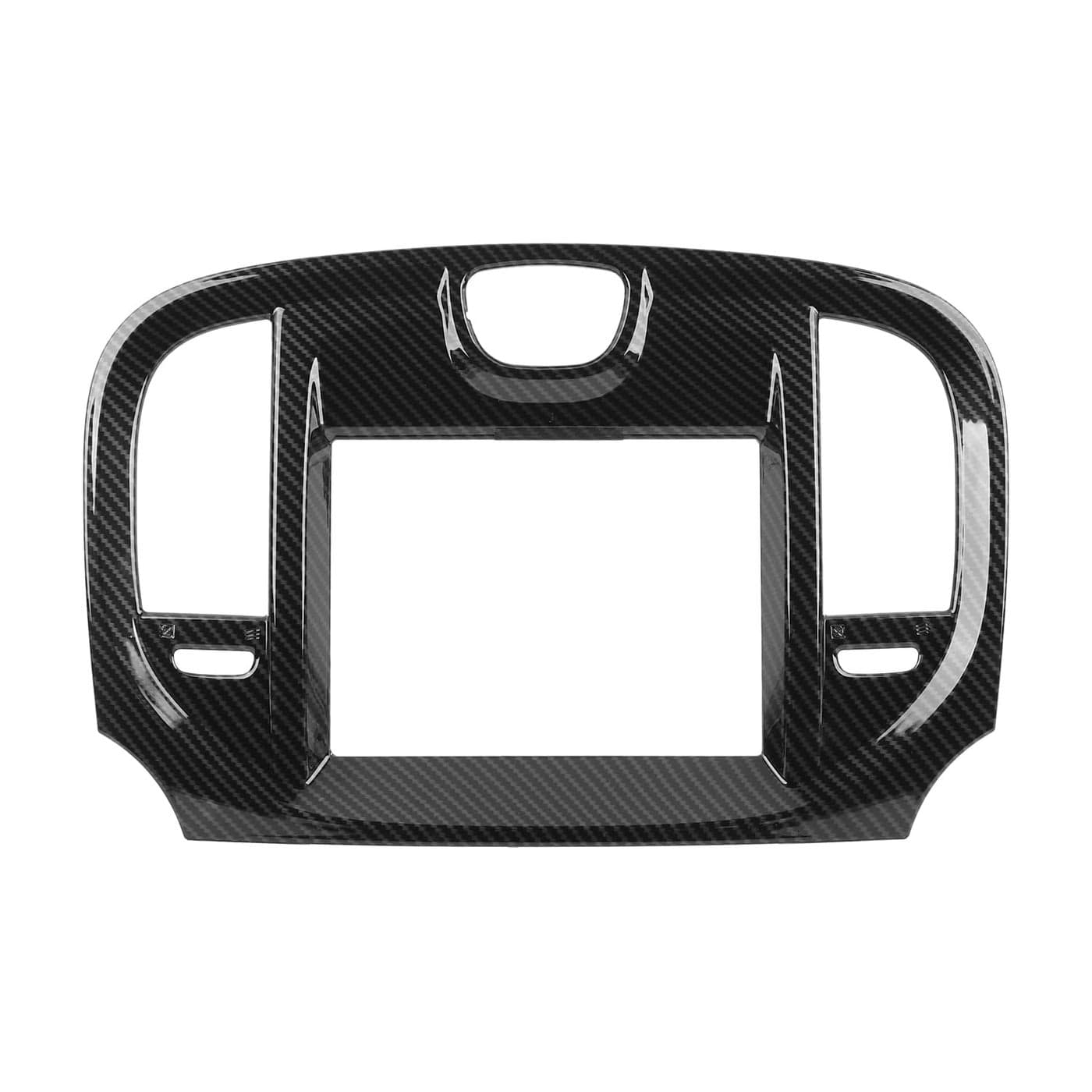 Linskip Navigation Screen Accent Trim Compatible with Chrysler 200 300 20152023 300 Air Vents Cover 300 Interior AccessoriesCarbon Fiber Pattern