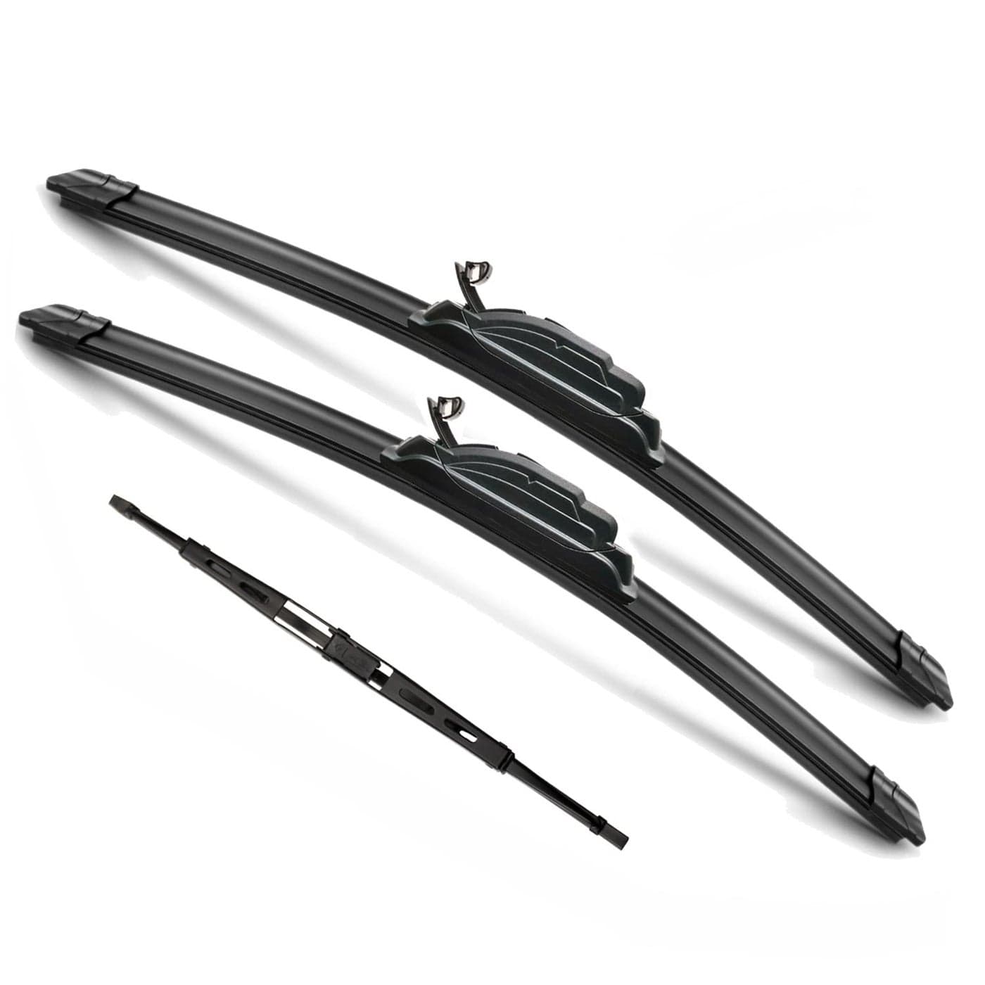 JustCar 3 wipers Replacement for 19972003 Infiniti QX4 19962004 Nissan Pathfinder Windshield Wiper Blades Original Equipment Replacement 222110T Set of 3 UJ HOOK