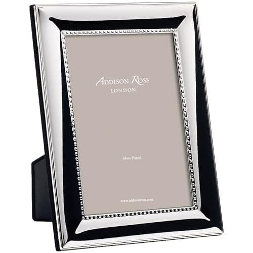 Addison Ross, Photo Frame, 4x6, Silver Plate Shot, 4 x 6 Inches