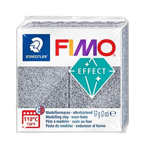 STAEDTLER FIMO Effect Polymer Clay: Granite, Oven Bake Clay for Jewelry, Sculpting, Adult Crafts