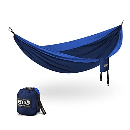 ENO SingleNest Hammock Lightweight 1 Person Portable Hammock for Camping Hiking Backpacking Travel a Festival or The Beach NavyRoyal