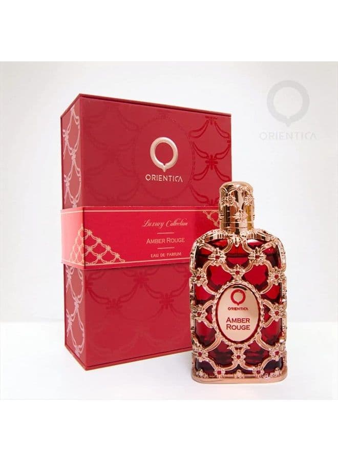Amber Rouge for Women Eau de Parfum Spray, 2.7 Ounce (Luxury Collection)