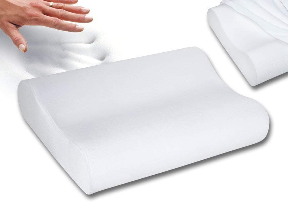 Holy Delight Orthopedic Memory Foam Pillow Standard Size Specialty Medical Neck Back Support Sleeping Bed Pillow