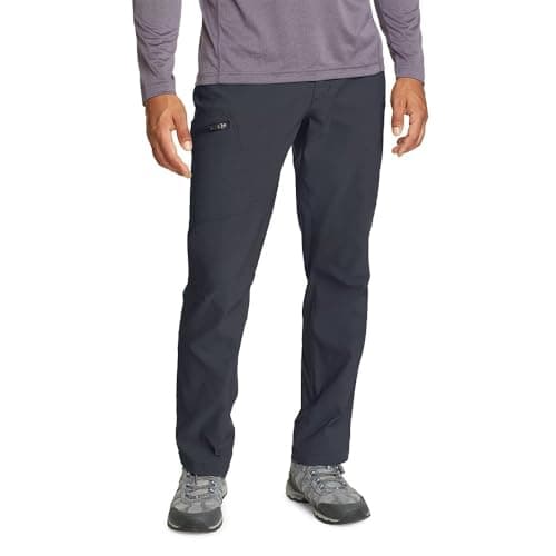Eddie Bauer Mens Athletic Fit Rainier Pants Storm 34W x 32L