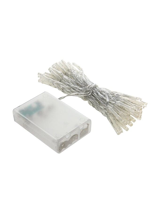 Battery - Operated White Fairy String Lights for Decoration6x6x4cm