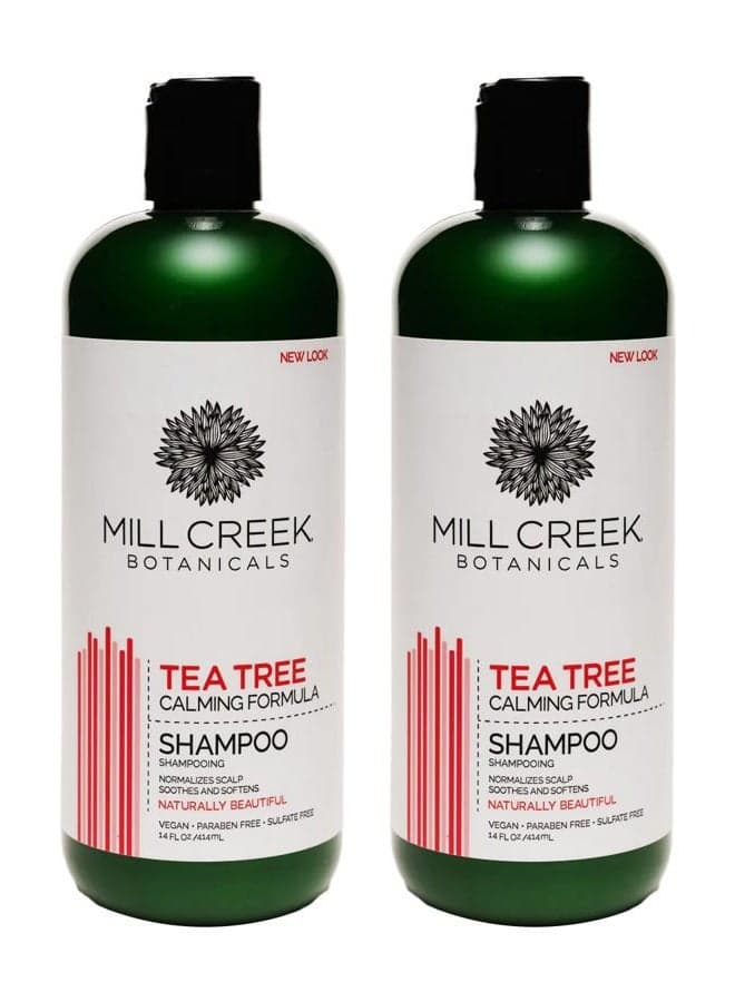 Botanicals Tea Tree Shampoo 14 oz - 2 pack
