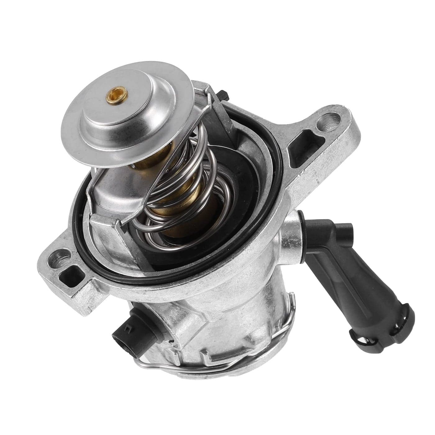 X AUTOHAUX 1562030475 Engine Coolant Thermostat Housing Assembly for MercedesBenz C63 CL63 ML63 R63 S63
