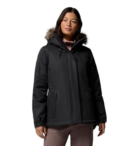 Columbia Womens Suttle Mountain III Insulated Jacket, Black, XX-Large