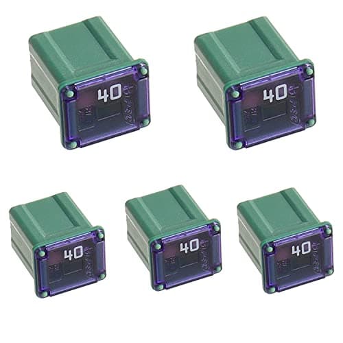 BOJACK 40A JCASE Fuse Automotive FMX Fuse Low Profile JCASE for Trucks Cars and SUVs5pcs