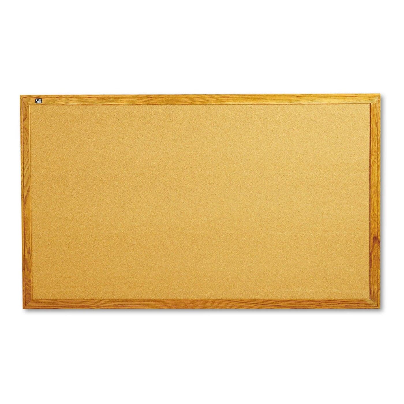 Quartet Cork Board Bulletin Board 5 x 3 Corkboard Oak Finish Frame 305