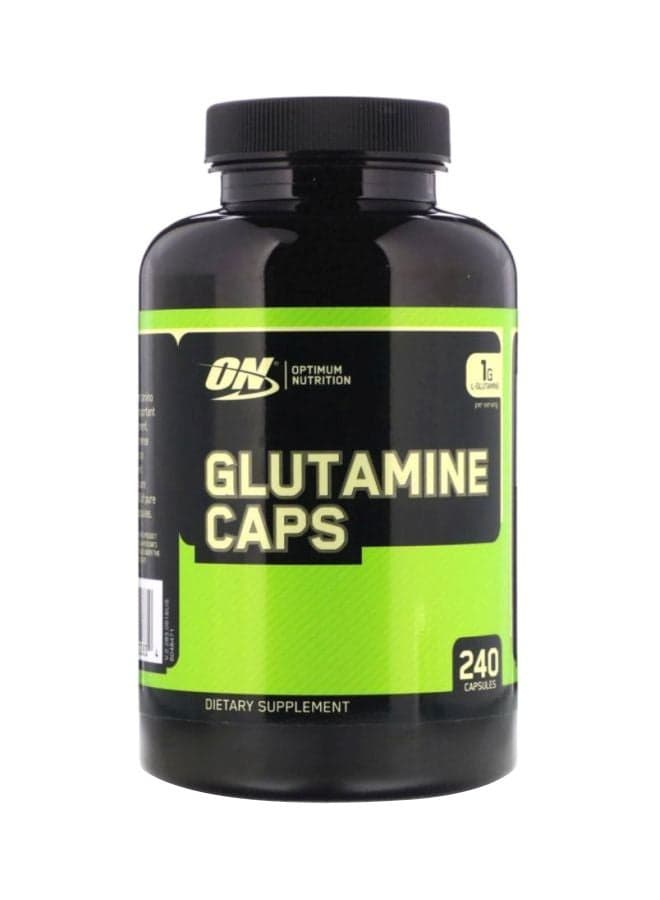 On Glutamine Muscle Recovery Dietary Supplement - 240 Capsules