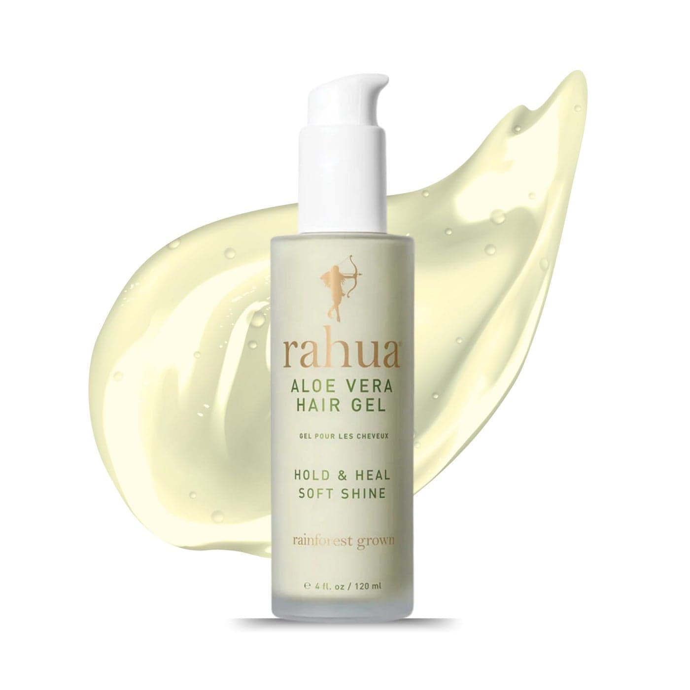 Rahua Aloe Vera Hair Gel 4 Fl Oz Flexible Smooth Soft Hold Styling Gel with Cucumber Chlorophyll Shine Finish Hair Care for All Hair Types Nourishing Natural PlantBased Derived Ingredients