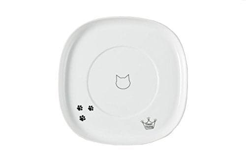 Necoichi Raised Cat Bowl Dining Tray White Single
