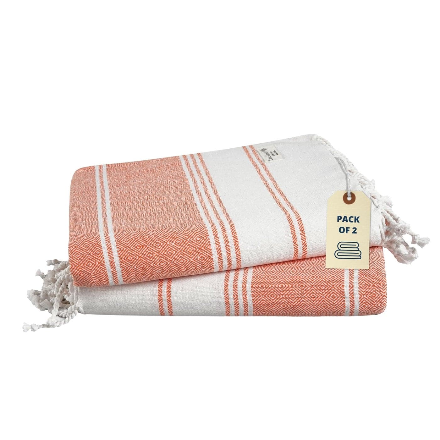 LANE LINEN Turkish Beach Towel 2 Pack Oversized Beach Towel 39x71 Beach Essentials for Women Large Pool Towel Absorbent Quick Dry Sand Free Beach Towel Bird of Paradise