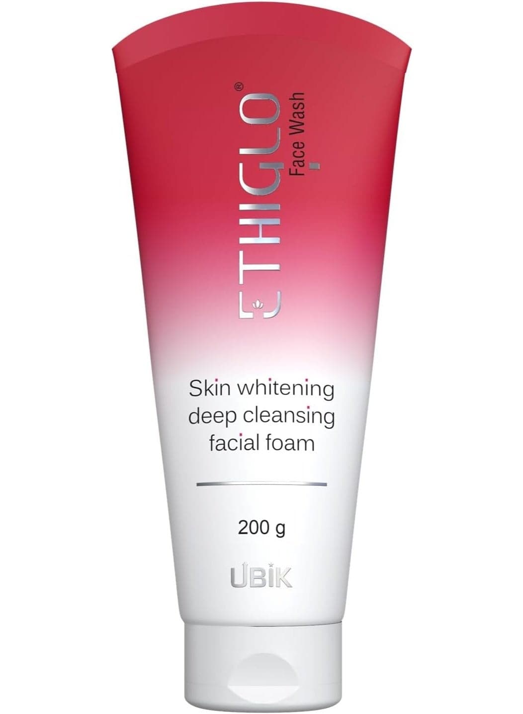 Ethiglo Deep Cleansing Facial Foam Face Wash for Healthy Soft and Smooth Skin | Removes Dirt, Impurities and Excess Oil | Suitable for All Skin Types | Pack of 1 (200ml)
