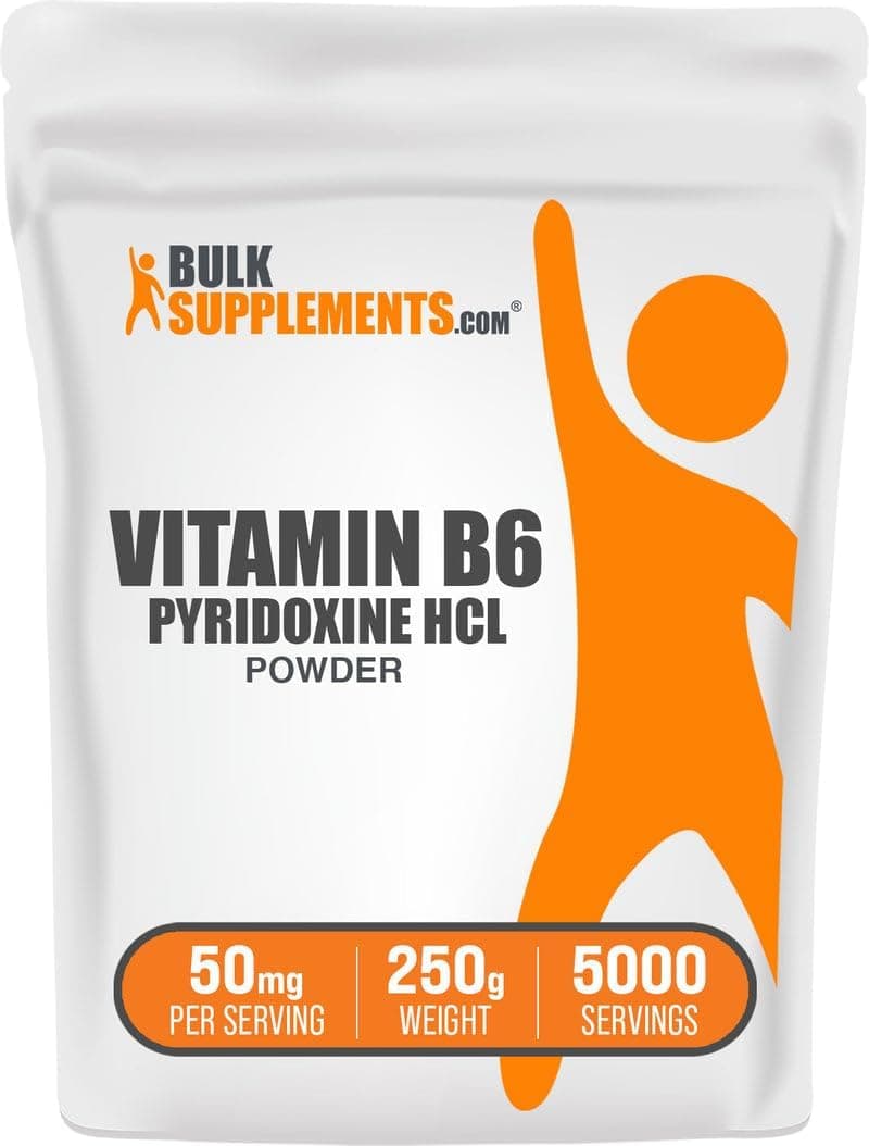 Vitamin B6 Powder 250g for Adults