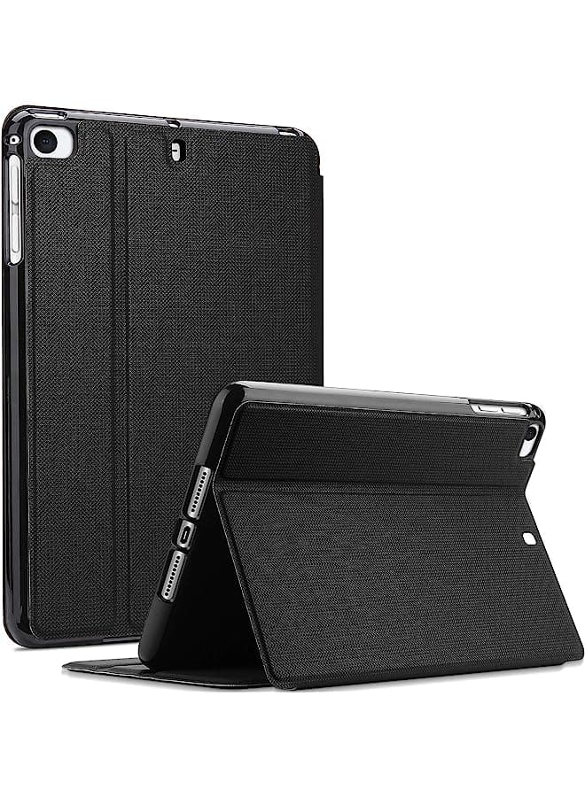 Ipad Mini Case For 5 2019/ 4, 1 2 3, Slim Stand Protective Folio Smart Cover 5/4/3/2/1 -Black
