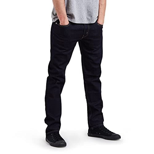 Levi's Mens 511 Slim Fit Stretch Jeans, Dark Hollow-Stretch (Waterless), 34W x 30L