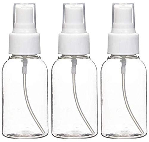 DIY Crafts Design No 6 Pack of 3 Pcs 275oz Spray Bottle Travel Bottle Set Durable Clear Plastic Fine Mist PumpDesign No 6 Pack of 3 Pcs